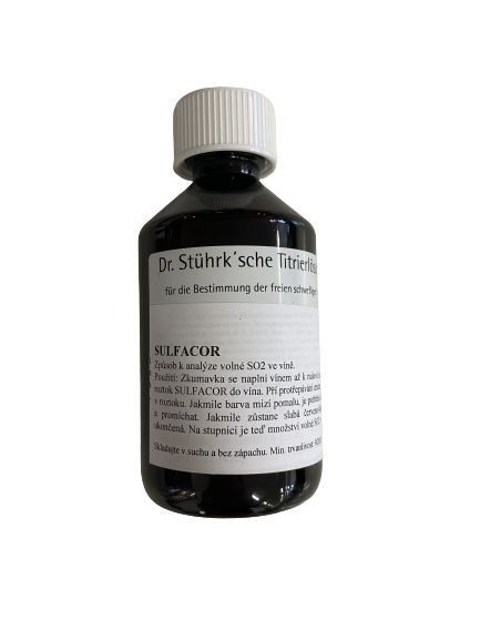 Roztwór SULFACOR (analiza wolnego dwutlenku siarki) 250 ml